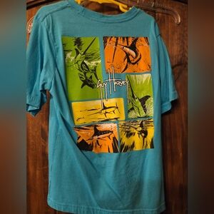 Boys Youth Small Guy Harvy Graphic Tshirt Blue